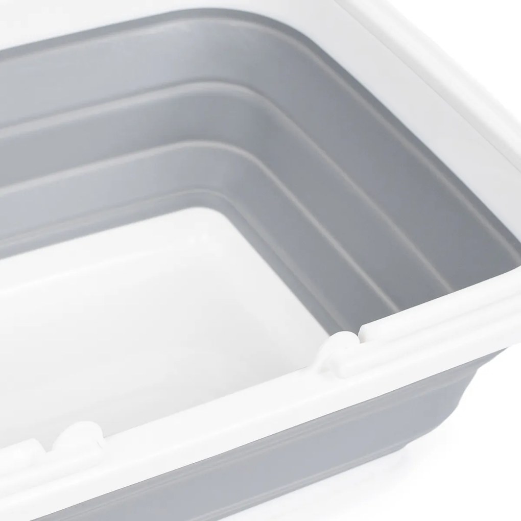 4Home Składany koszyk silikonowy na zakupy Clean