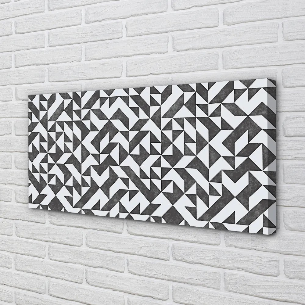 Obraz drukowany na płótnie Abstrakcyjne Wielokąty