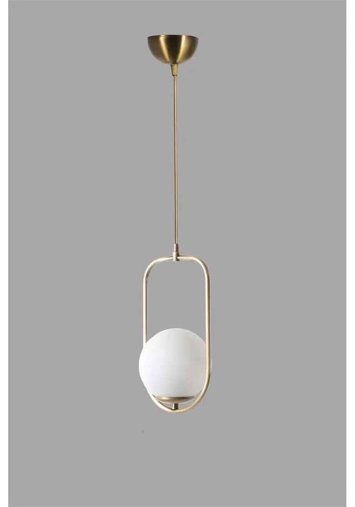 Lampa wisząca z metalowym kloszem ø 18 cm Ahu – Opviq lights