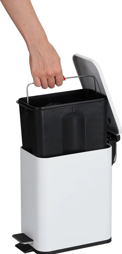 Kosz  łazienkowy z pedałem, 5 litrów