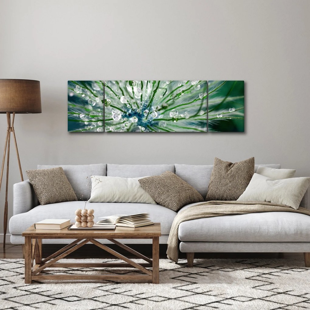 Obraz - Makro zdjęcie kwiatu (170x50 cm)