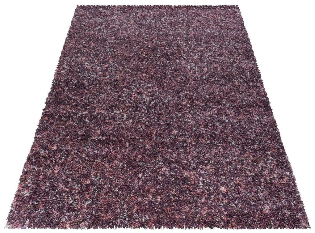 Dywan shaggy Enjoy różowy multikolor 200 cm x 290 cm
