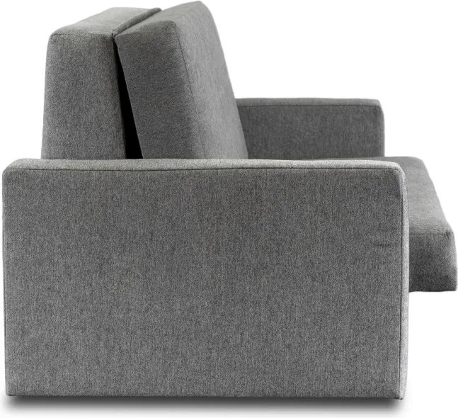 Fotel do Spania MILAN 2 Amerykanka Rozkładany Dwuosobowy Szary Nowoczesny