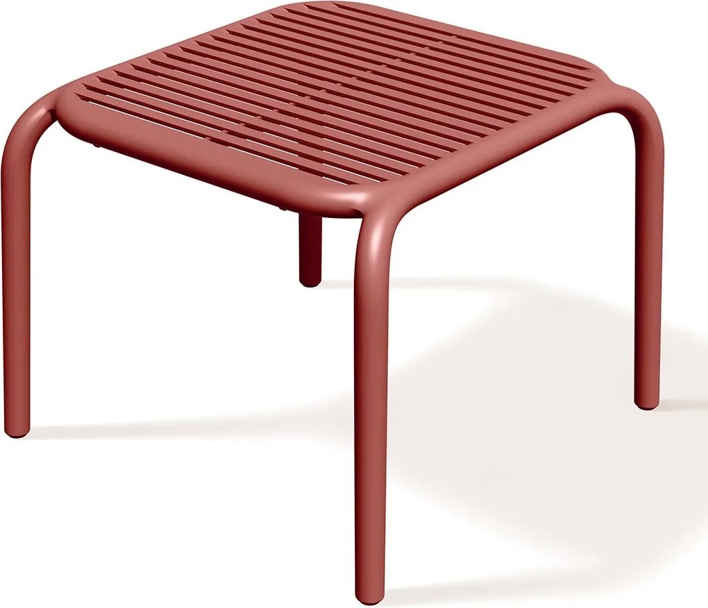 Kwadratowy stolik do ogrodu Brene 55x54 cm, z tworzywa