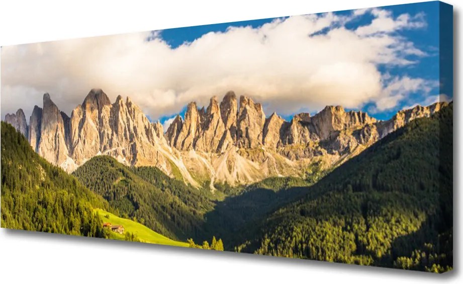 Fotoobraz na płótnie Majestat Gór nad Chmurami