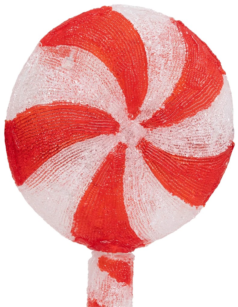 Świąteczna lampa solarna, wbijana, 65 cm