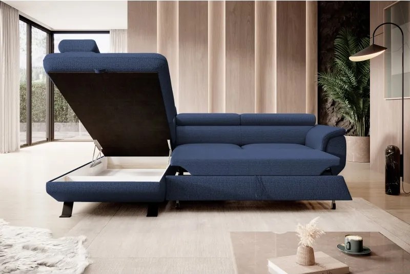 Narożnik RAVEN L z funkcją spania WERSAL