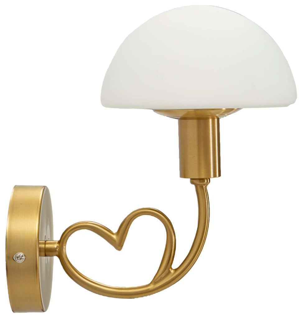 Lampa ścienna LOVY, 23 x 15 x 22 cm