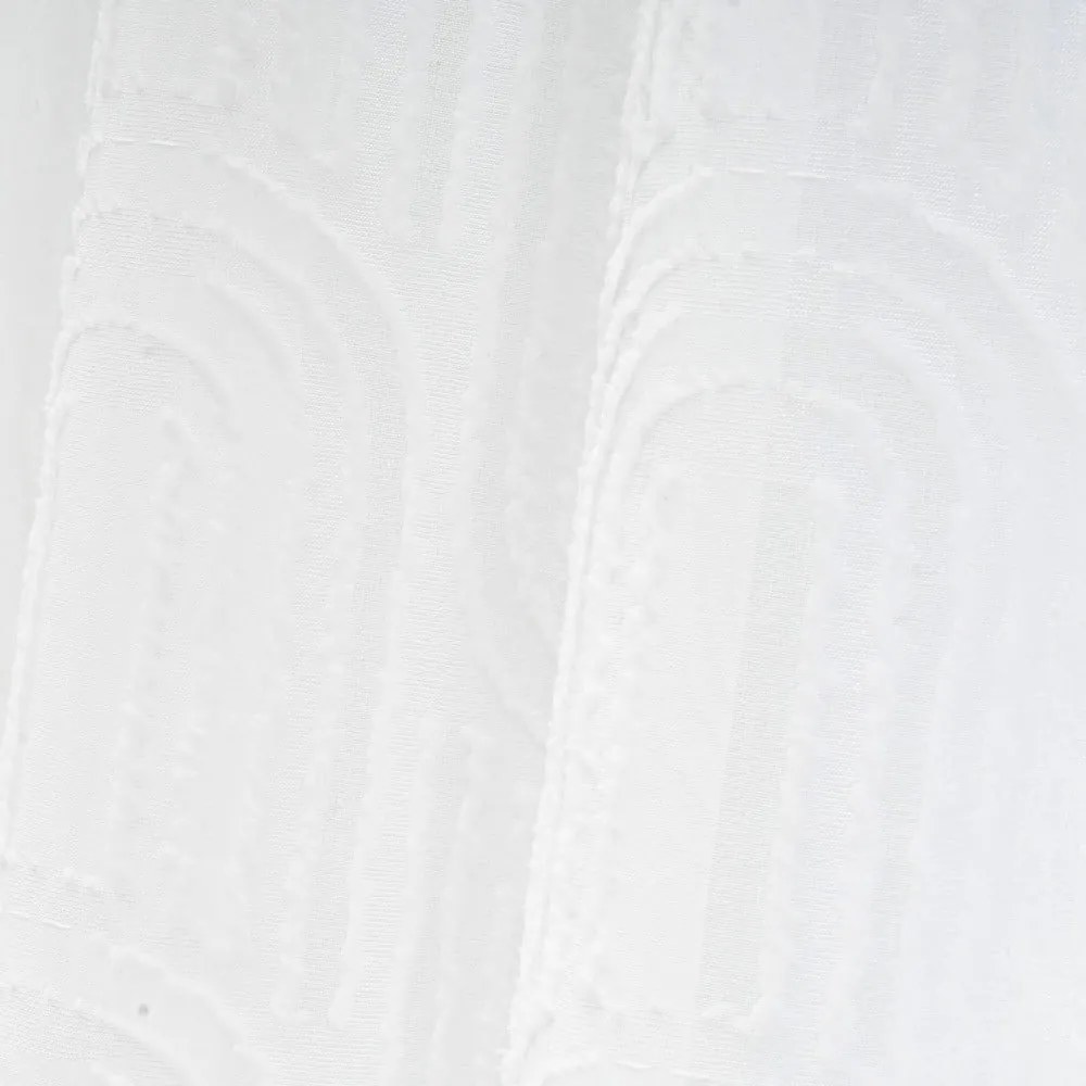 Biała firanka 140x260 cm Relief Arch – Casa Selección