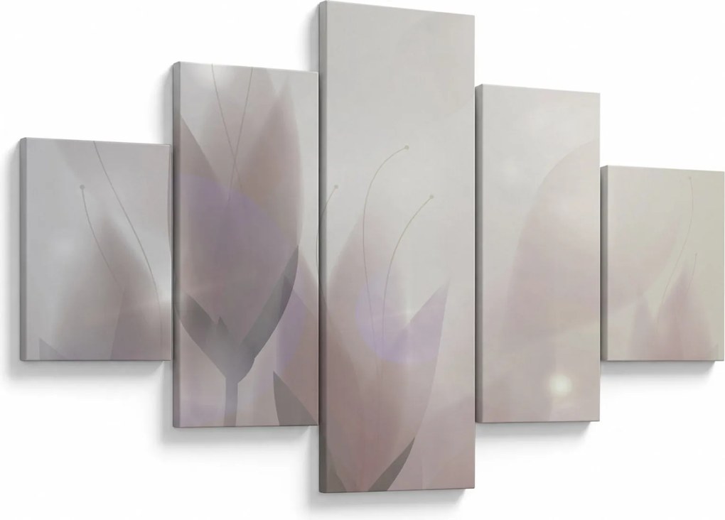 Obraz - Krokusy (125x70 cm)