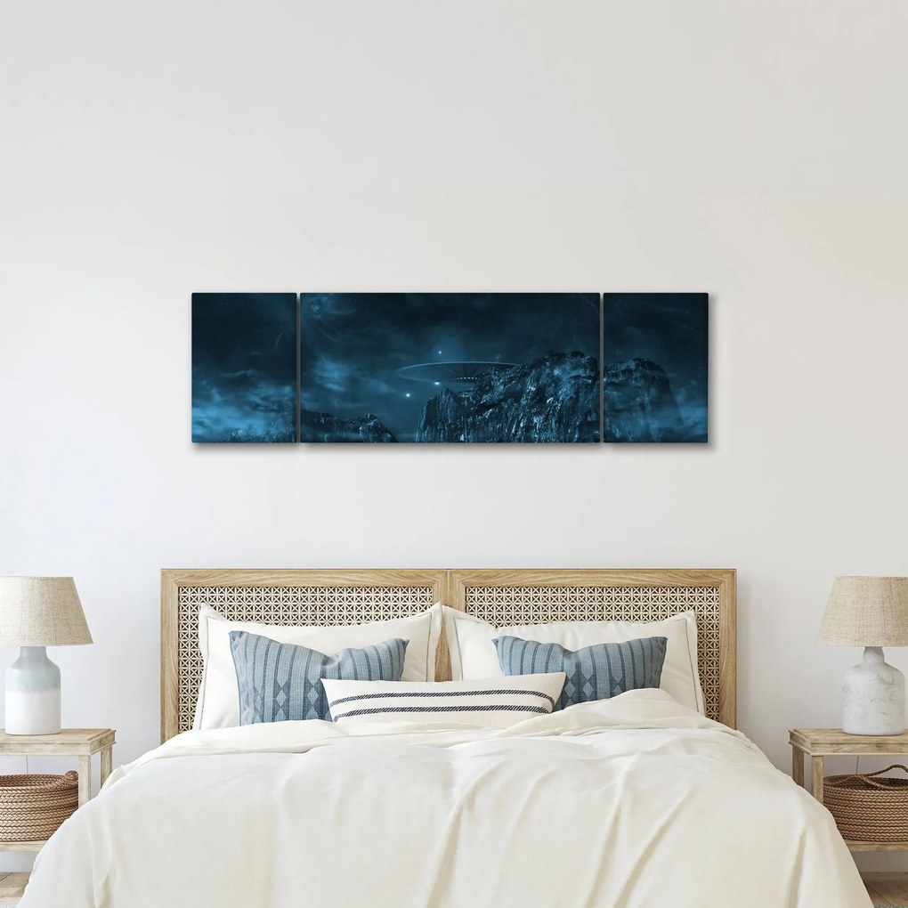 Obraz - Misja obcych (170x50 cm)