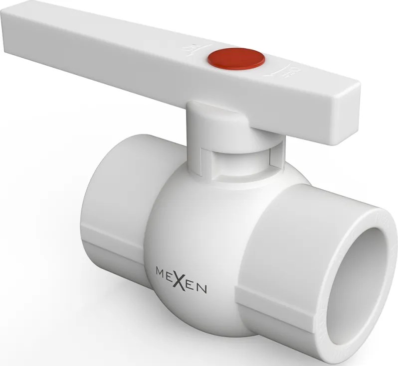 Mexen PPR zawór kulowy PP zgrzewany do rur PPR 32 x 32 - W97349-32-00