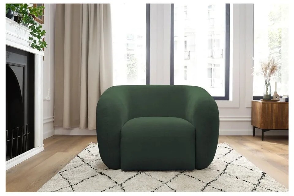 Zielony fotel Celine – Bobochic Paris