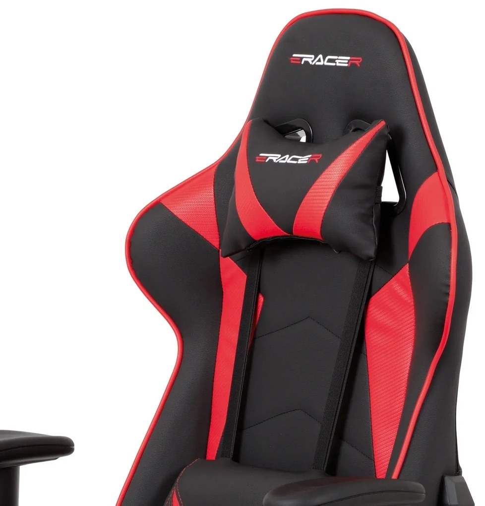 Autronic KA-F03 RED Krzesło biurowe