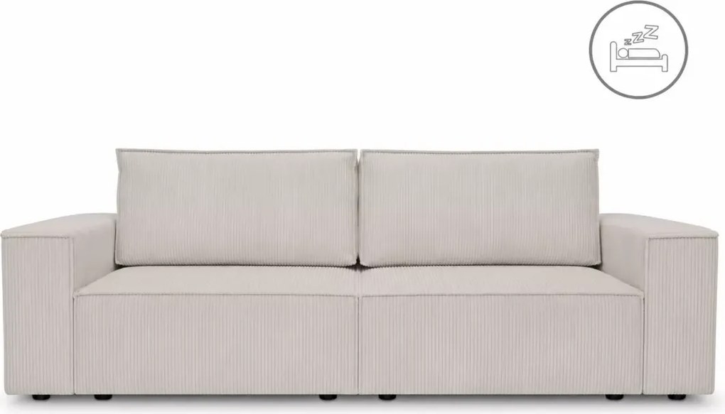 Sofa Arlotekis z funkcją spania i pojemnikami na pościel – nowoczesna, wygodna kanapa