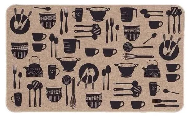 Wycieraczka 45x75 cm Kitchen – douceur d'intérieur
