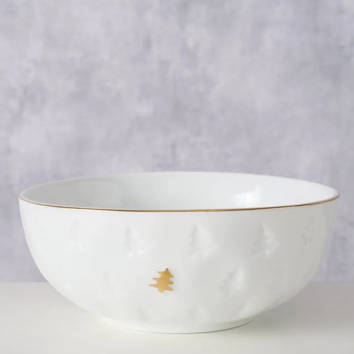 Porcelanowa miseczka w choinki PINO, Ø14,5 cm