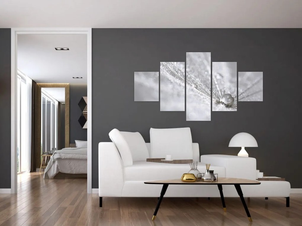 Obraz - Kropla wody (125x70 cm)