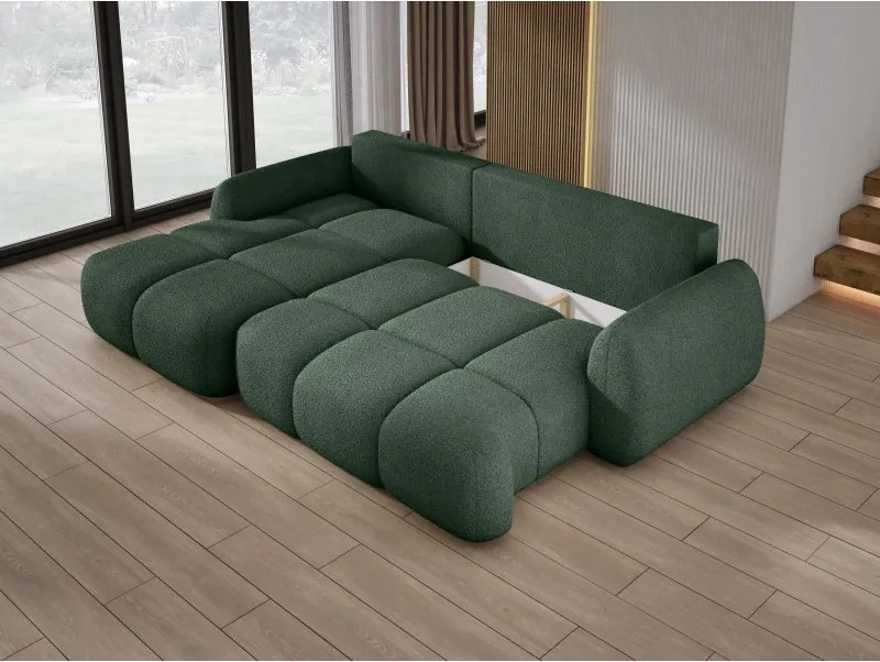 Narożnik COCO WIND z funkcją spania poduszkami i pojemnikiem NOW OR NEVER 37 WERSAL