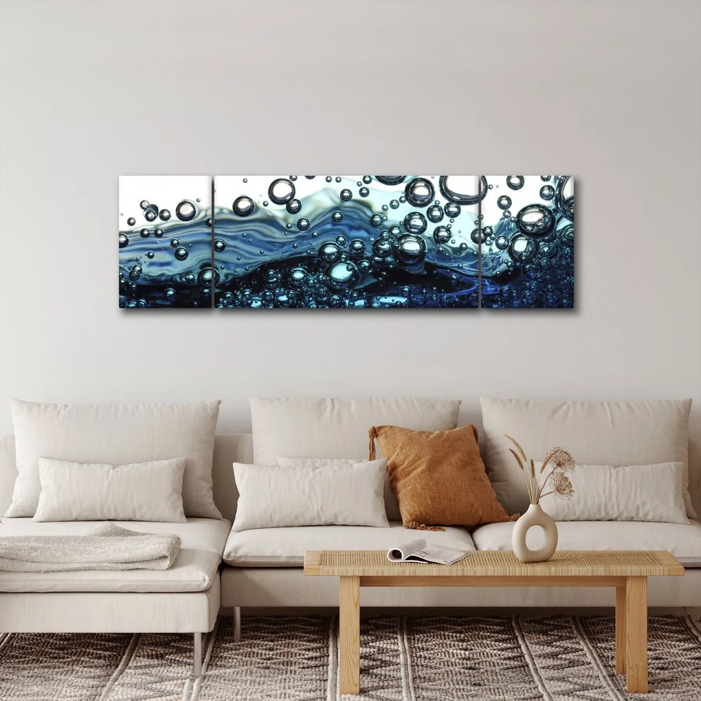 Obraz bąbelków (170x50 cm)