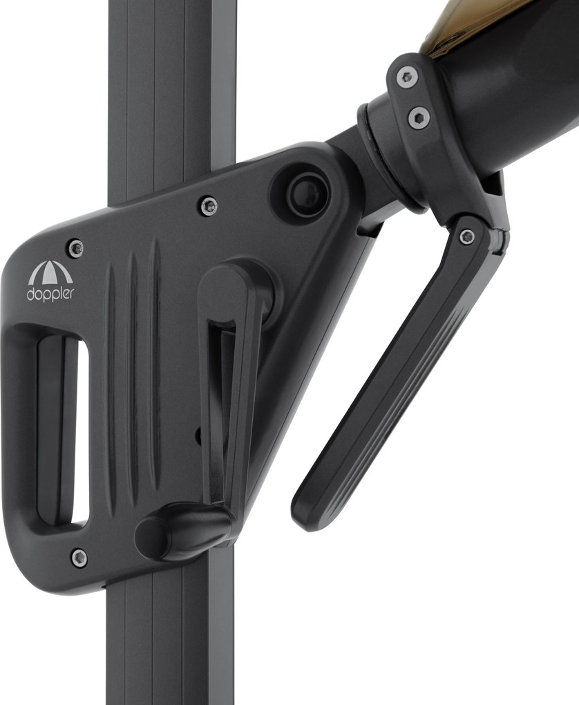 Doppler Parasol ogrodowy LIFE 310 cm z bocznym wysięgnikiem