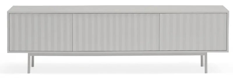 Szara szafka pod TV 180x52 cm Sierra – Teulat