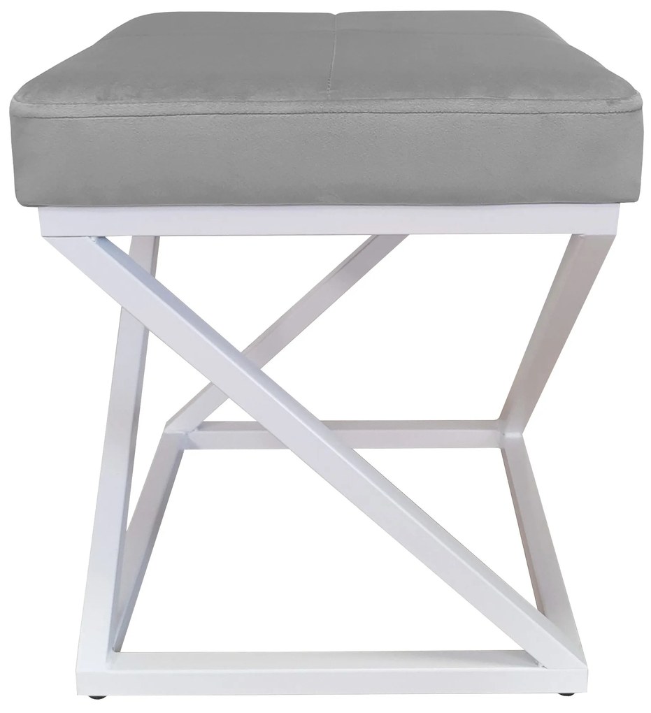 Pufa ZOA LOFT podstawa biała MG17