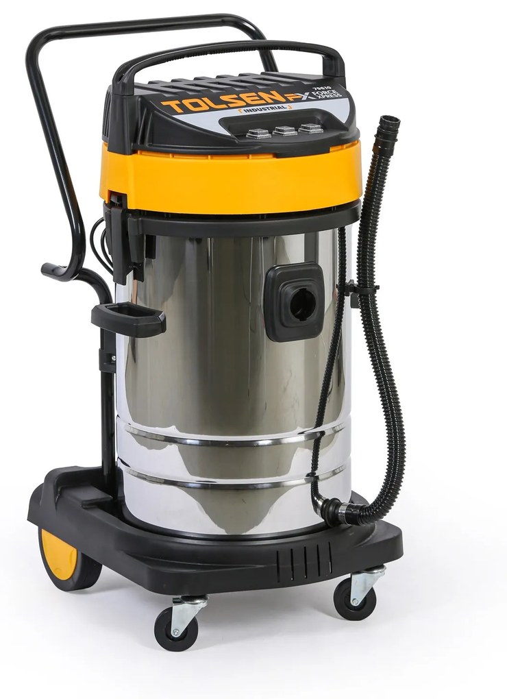 Tolsen Odkurzacz przemysłowy, ssanie na sucho/mokro, 3000 W, 80 l