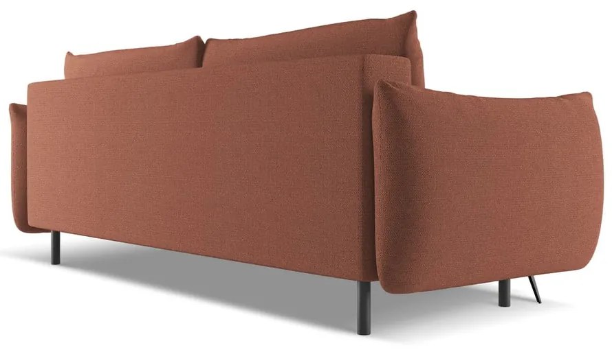 Różowa sofa 230 cm Malie – Makamii