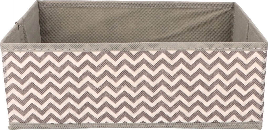 Organizer tekstylny Zygzak 28x24x10 cm do szafy domu biura uniwersalny