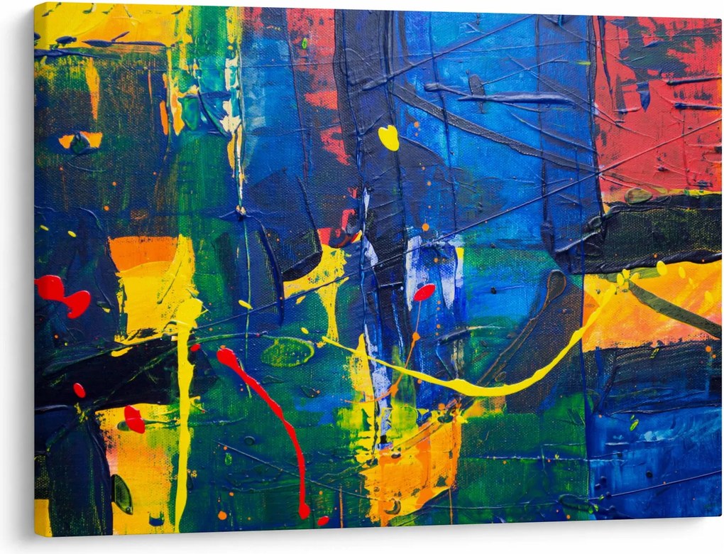 Obraz - Abstrakcja (70x50 cm)