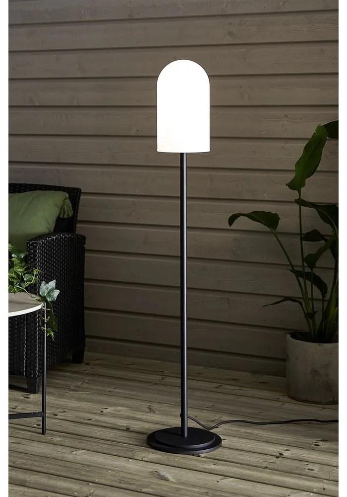 Czarno-biała lampa stojąca (wysokość 128 cm) Afternoon – Markslöjd