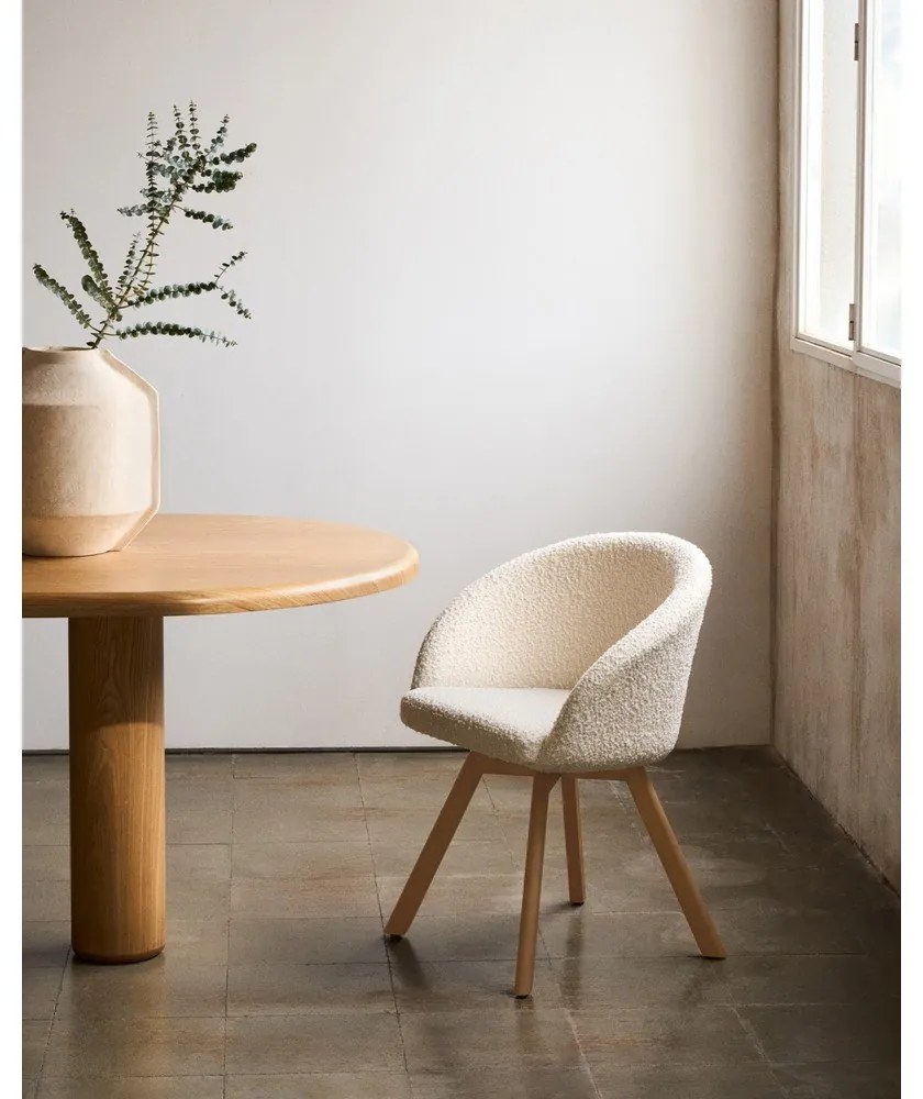 Kremowe krzesło Marvin – Kave Home
