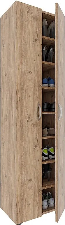 XXL Drewno Duża szafka na buty Ulas 8