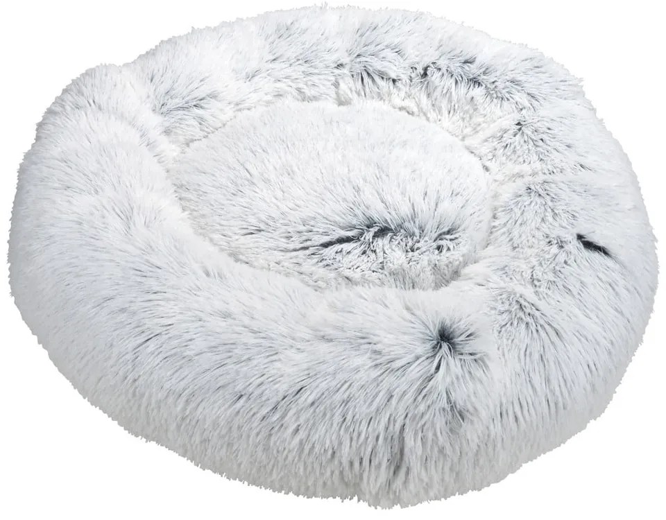 Białe legowisko dla psów ø 95 cm Fluffy Heather – Love Story