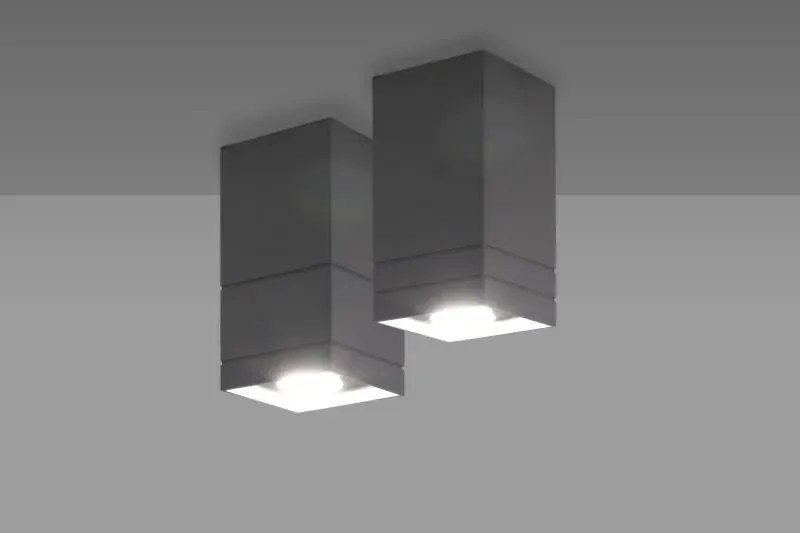 Designerska lampa sufitowa E568-Nerox - popiel