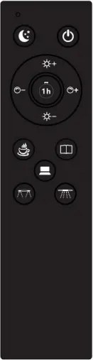 Lampa LED na biurko CLARIO, zacisk, pilot zdalnego sterowania
