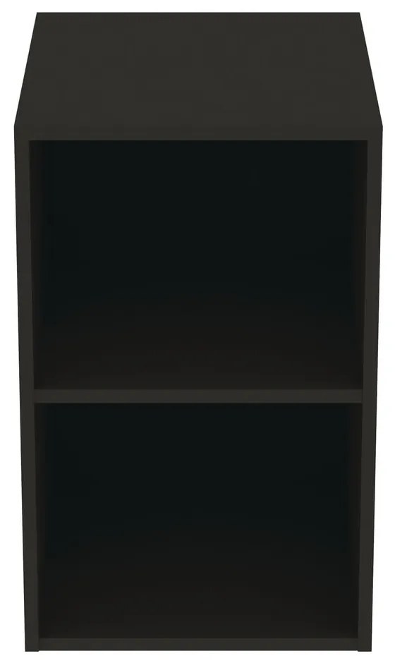 Antracytowa niska wisząca szafka łazienkowa 40x63 cm i.Life B – Ideal Standard