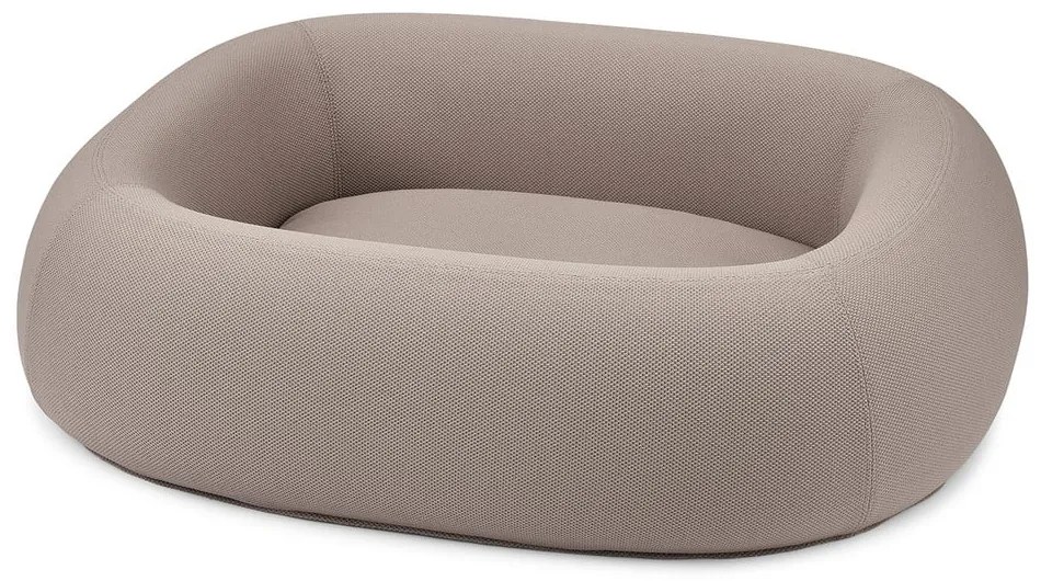 Jasnobrązowe legowisko dla psów 76x93 cm Barca Taupe S/M – MiaCara