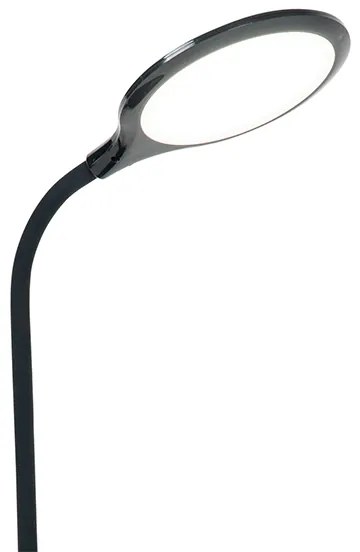 Lampa stołowa i ścienna czarna w komplecie z LED i ściemniaczem dotykowym - JoniDesignerski Oswietlenie wewnetrzne