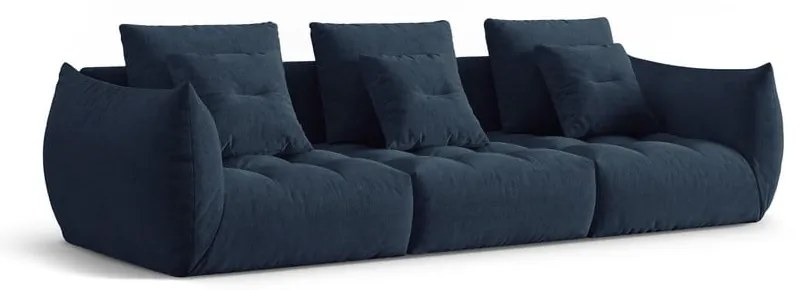 Ciemnoniebieska sofa 332 cm Bloom – Micadoni Home