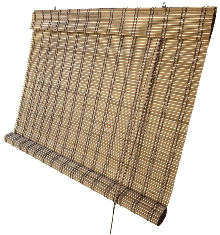 Bambusowa roleta w naturalnym kolorze 200x160 cm Lepus – Gardinia