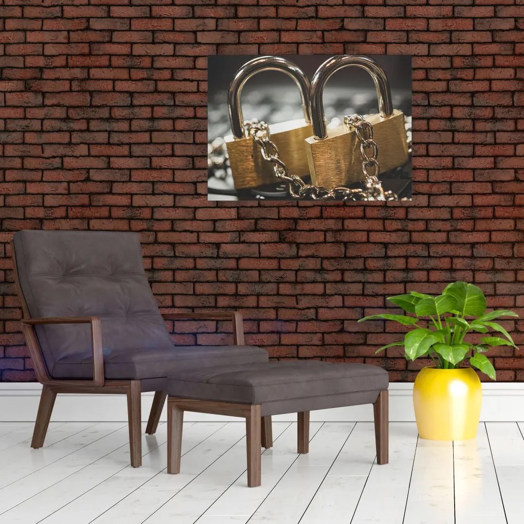 Obraz dwóch zamków (70x50 cm)
