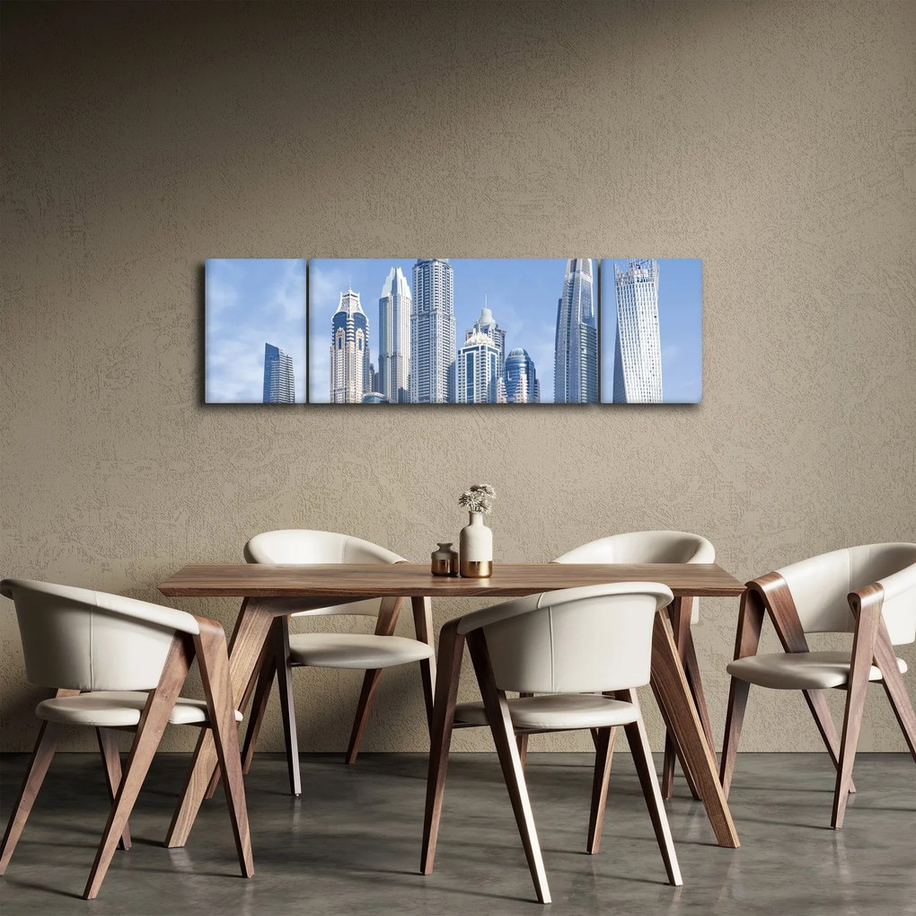 Obraz - Wieżowce (170x50 cm)