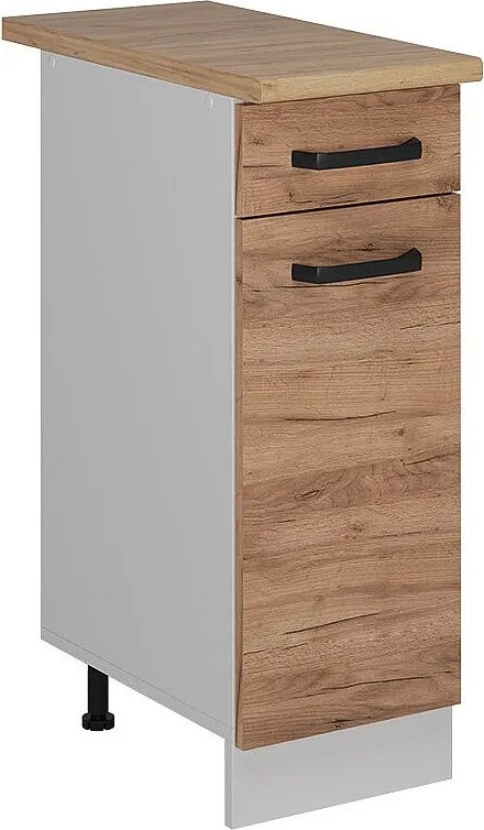 Szafka dolna do kuchni złoty dąb energetyczny 30x60x81.6 r-line