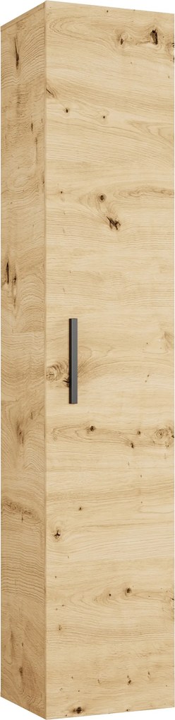 Masseno Garderoba MODULO 120,6/204/40 cm do Przedpokoju Nowoczesna Dąb Artisan