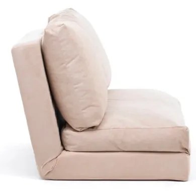 Kremowa rozkładana sofa 120 cm Taida – Balcab Home