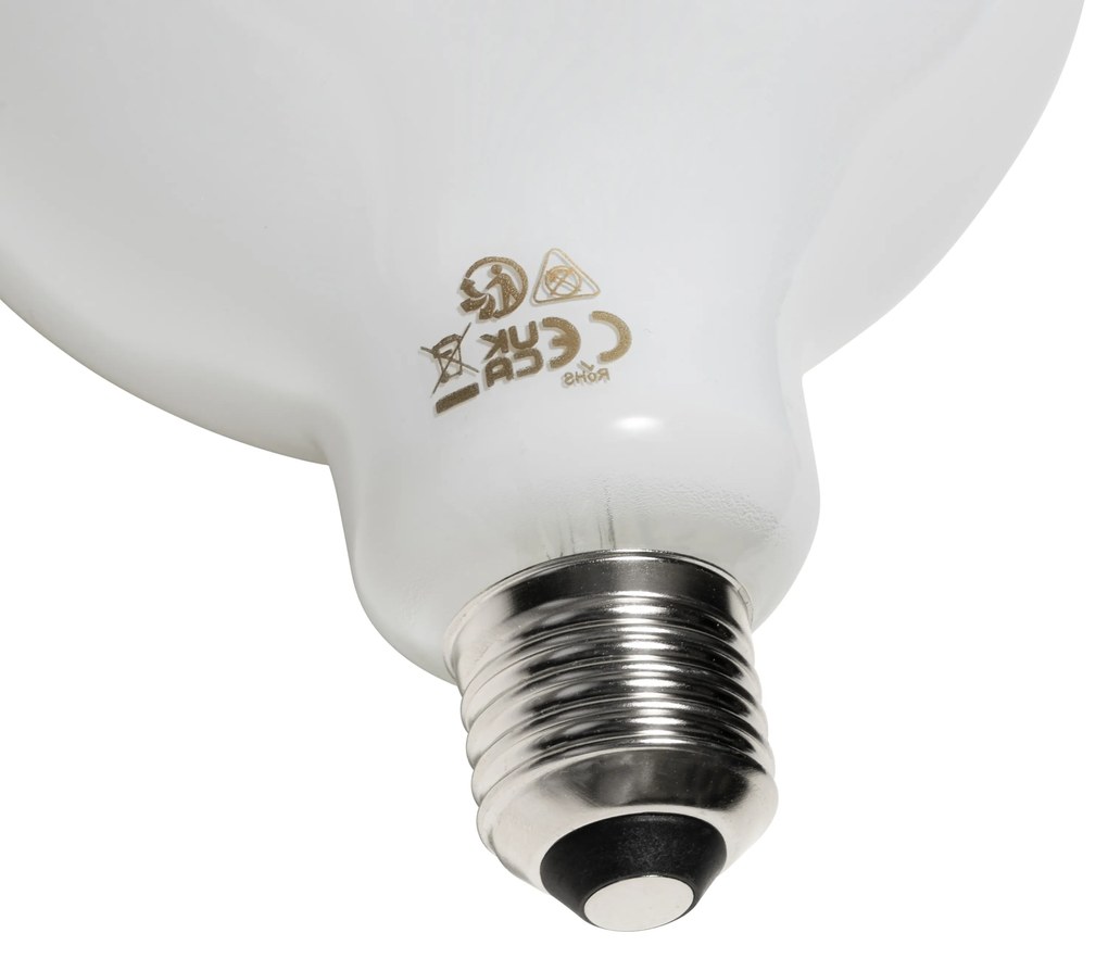 Zestaw 5 Ściemniana żarówka LED E27 Opal G125 5W 450lm 3000K