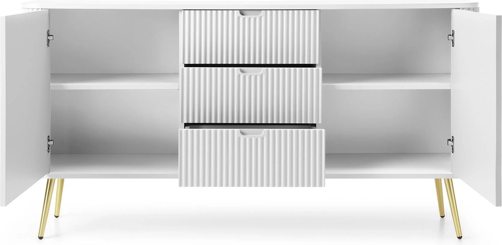 Komoda ZENZERO 168 cm do Salonu Sypialni Biały