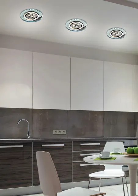 Biała oprawa stropowa z led typu oczko - Z020-Azaro